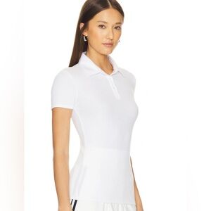 Splits59 Talia Rib Polo in White